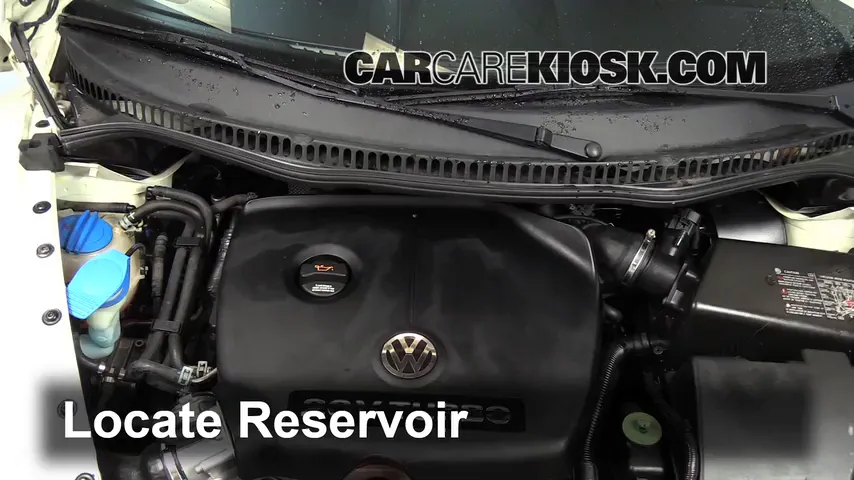 2005 Volkswagen Beetle GLS 1.8L 4 Cyl. Turbo Hatchback Windshield Washer Fluid Add Fluid